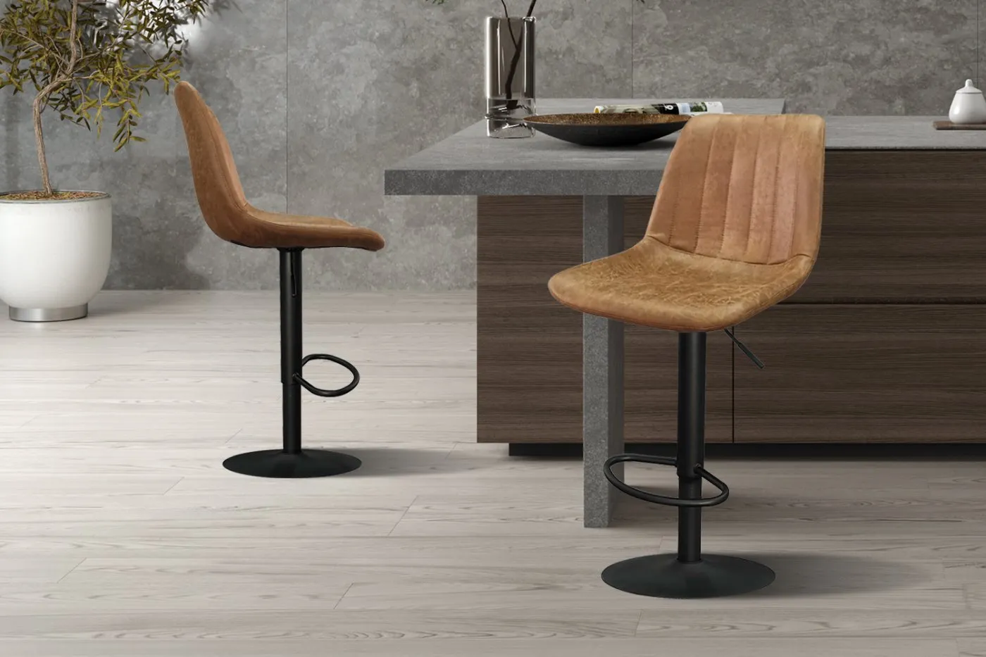 Barstoel 'Barcelona' PU Ote Topper 0