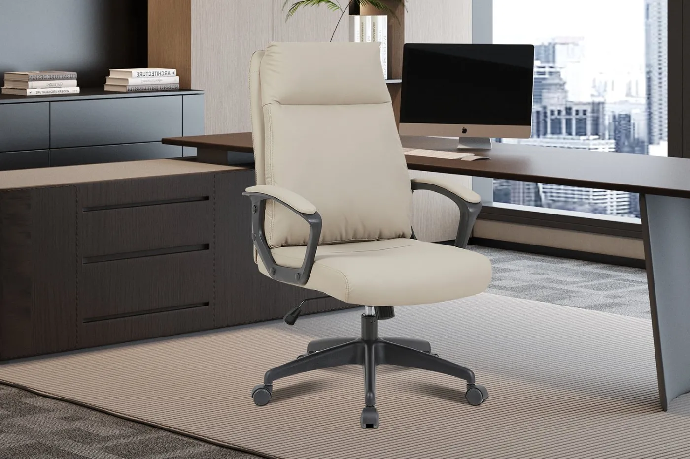Bureaustoel 'Samuel' PU nylon
