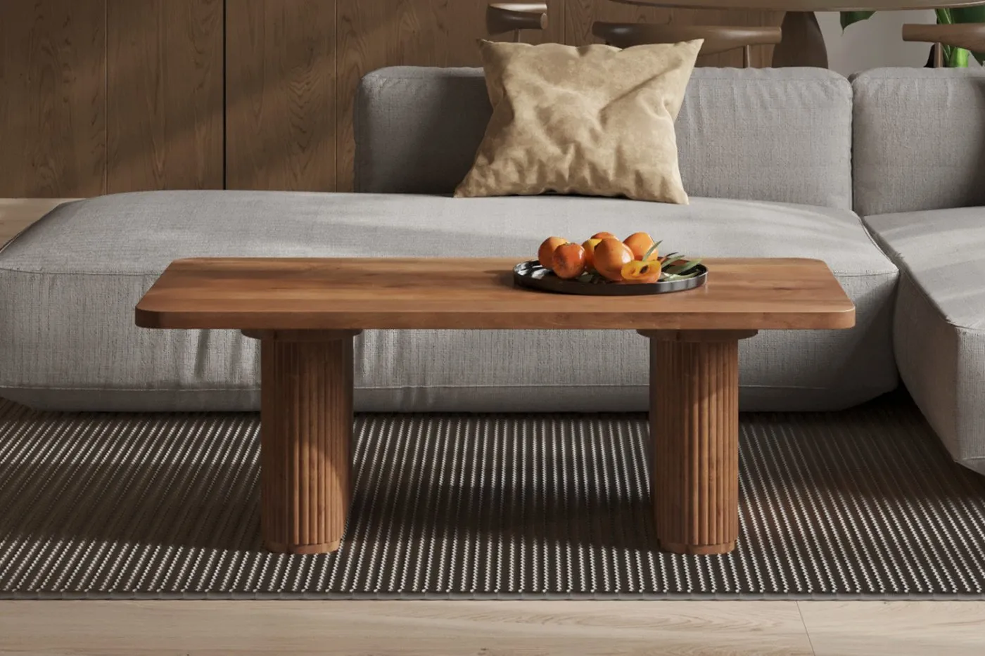 Salontafel 'Jean' Mango hout Lichtbruin