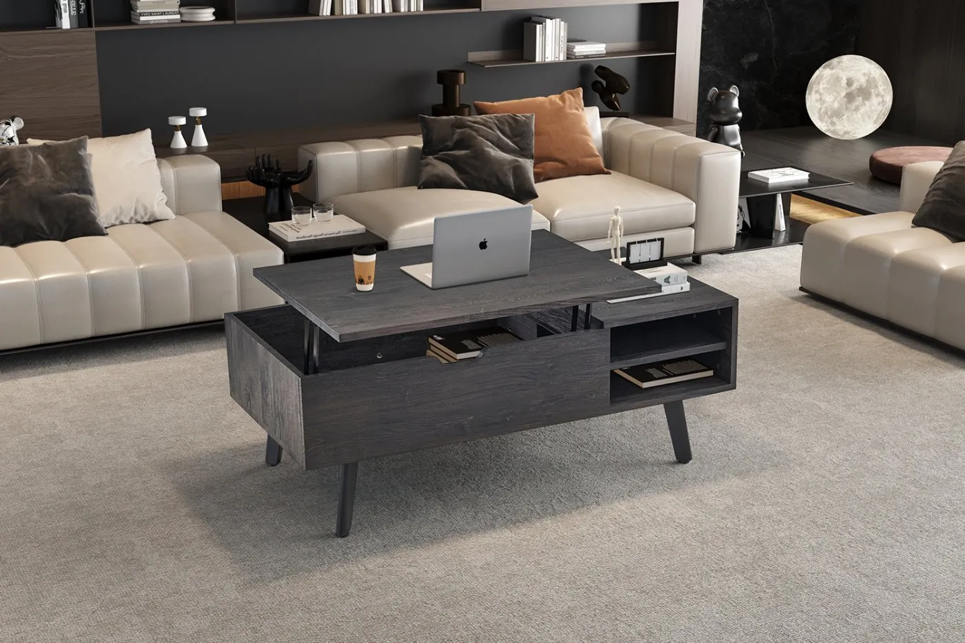 Salontafel 'Justine' Opklapbare top Decor