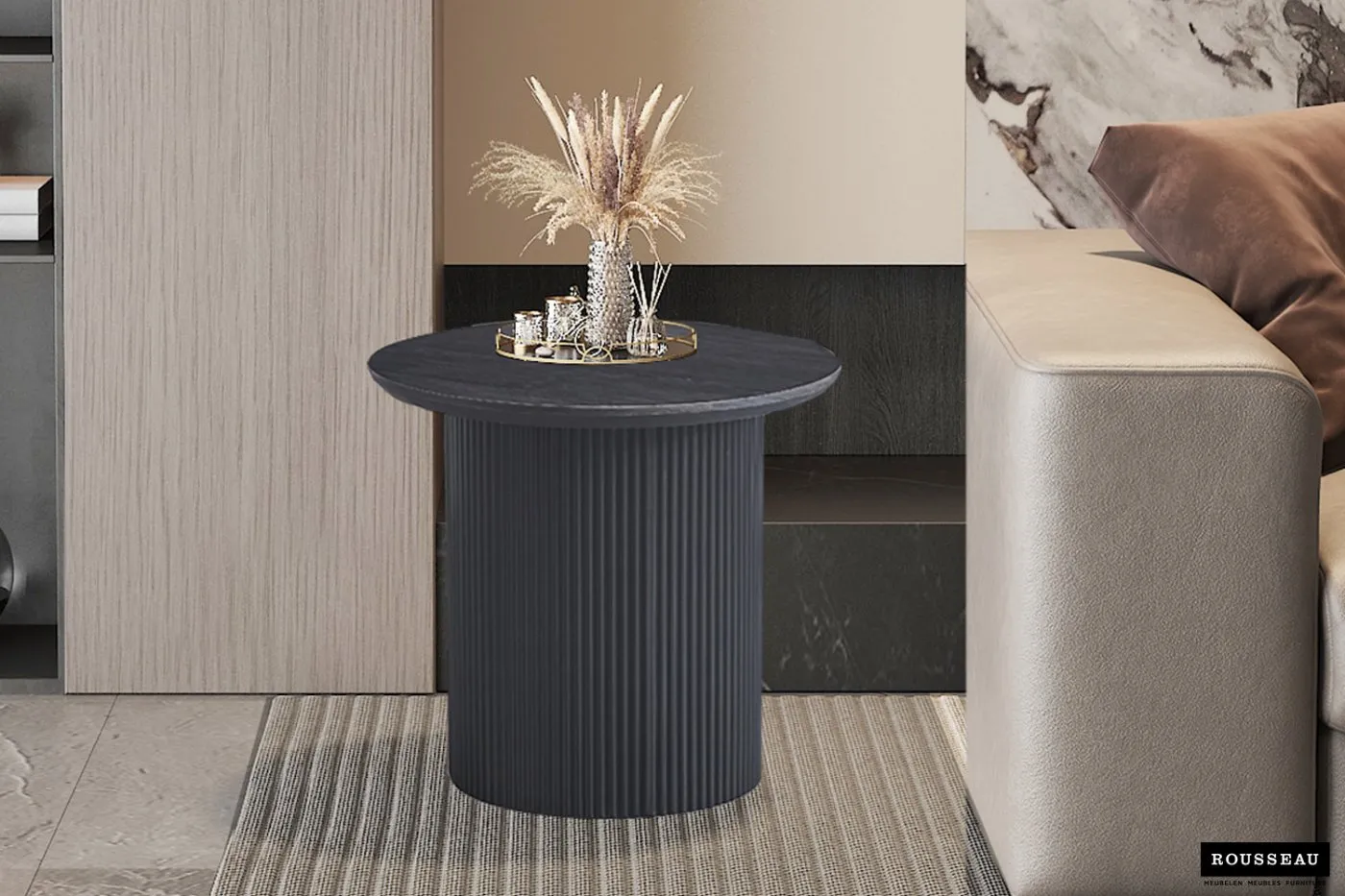 Salontafel 'Lagos' 50 cm Rond Decor