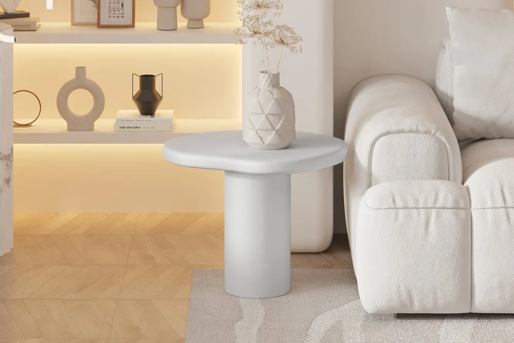 Salontafel 'Tavira' 58 cm Cement Ecru