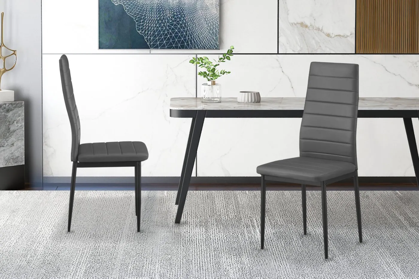 Set van 4 stoelen 'Cato/Kenzo' PU